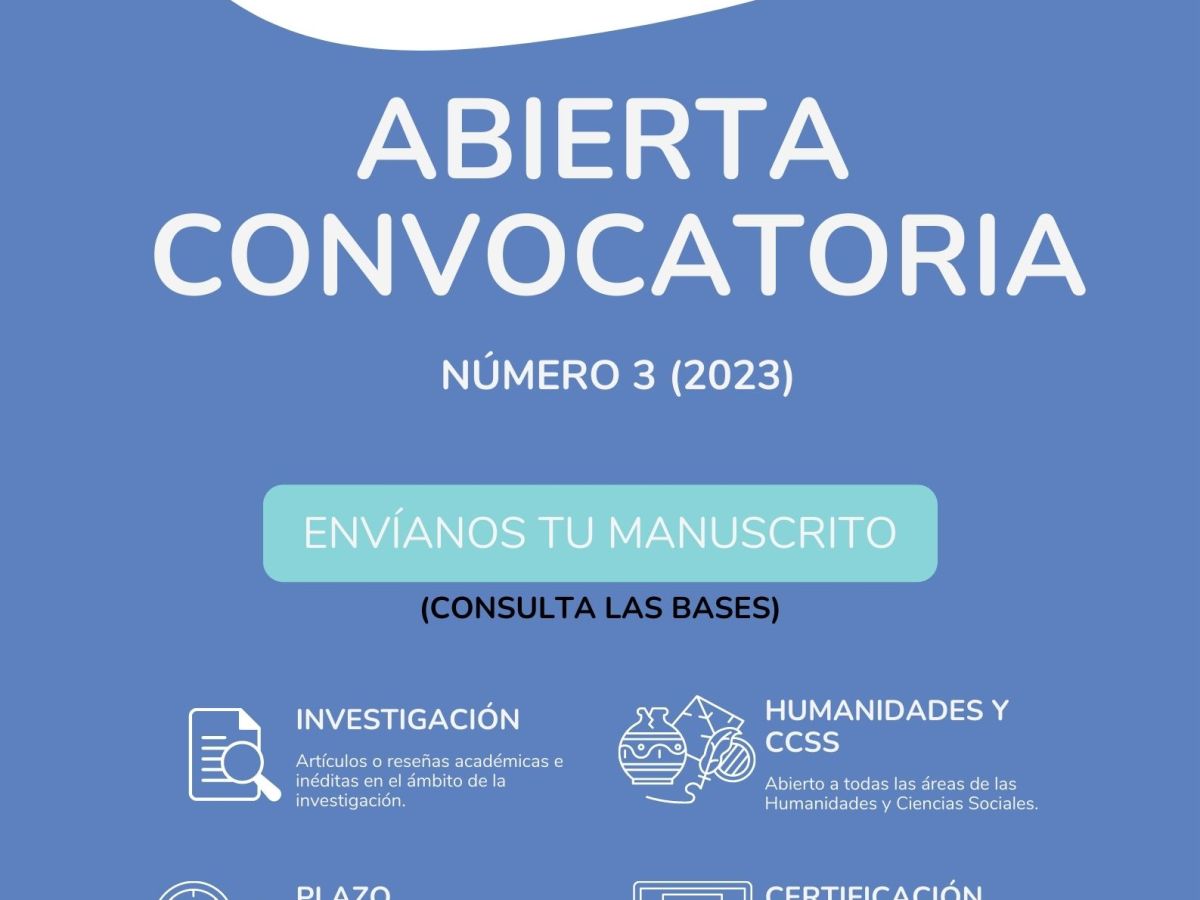 Abierta la convocatoria (Nº3/2023) de Simposium. Anuario de Estudios Humanísticos
