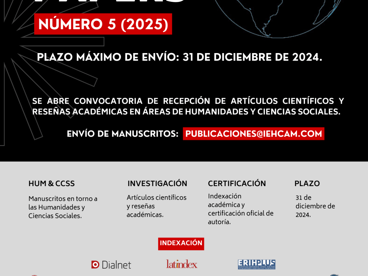 Call for Papers del número 5 (2025) de Simposium. Anuario de Estudios Humanísticos