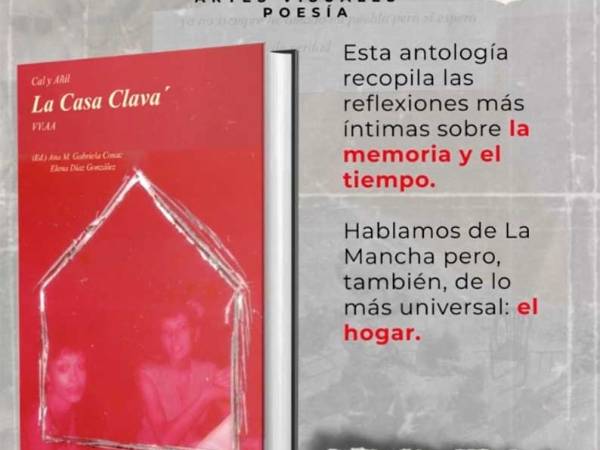 Presentación de la antología «Cal y Añil: La Casa Clava´» este sábado 21 de marzo